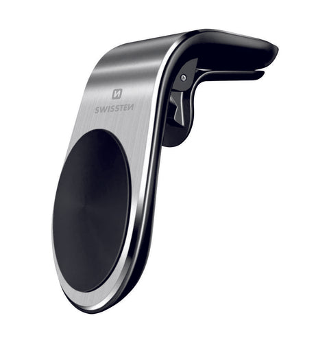 Swissten S-Grip Easy Mount Magnetic Air Vent Car Holder - 65010701 - Silver