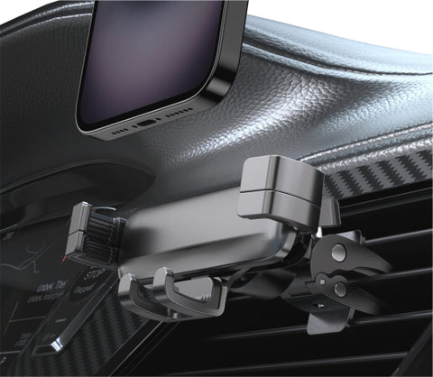 Swissten S-Grip G3-AV4 Air-Vent Gravity Car Holder - 65010802 - Black