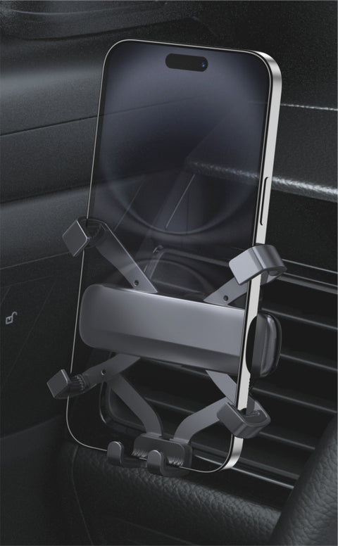 Swissten S-Grip G3-AV4 Air-Vent Gravity Car Holder - 65010802 - Black