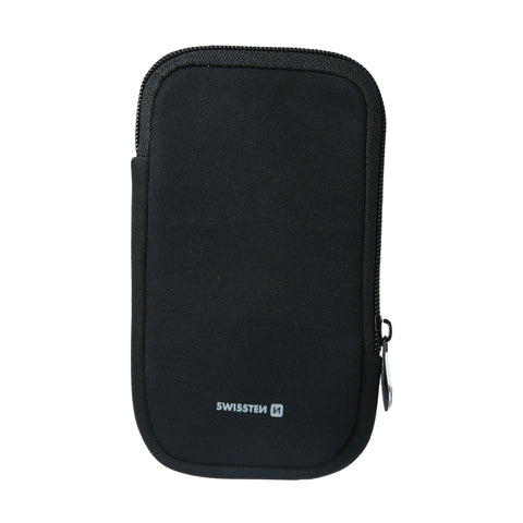 Swissten Black Rock Case - 65400200 - 6.4" - Black