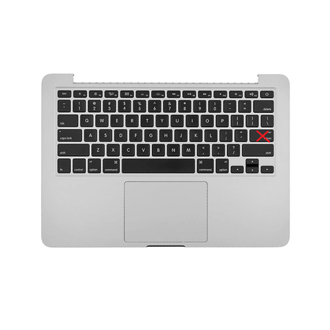 Apple MacBook Pro Retina 13 Inch - A1502 Top Cover - 661-02361 - With Touchpad, Keyboard (UK) And A1582 Battery (2015)