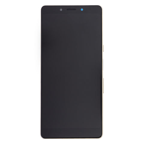 Sony Xperia L3 (L4312, L4332) LCD Display + Touchscreen + Frame - HQ31606849000/U50059211 - Black/Gold