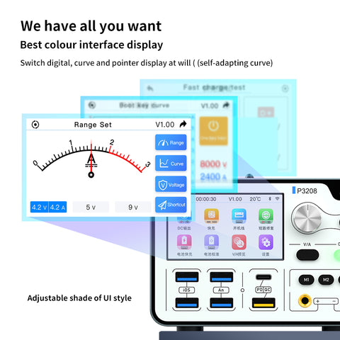AXIUN - P3208 320W / 32V / 8A Smart Regulated Power Supply