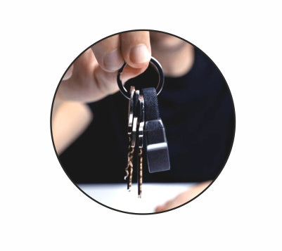 Swissten USB-A To Lightning Magnetic Keychain Cable - 71551060 - 9.7cm - Black