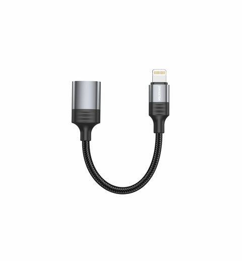Swissten USB-A To Lightning OTG Adapter - 73501217 - 0.12m - Black
