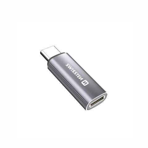 Swissten USB-C To Lightning OTG Adapter - 73501219 - Silver