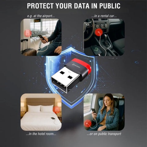Swissten USB-A DataGuard Charging Adapter - 73501221