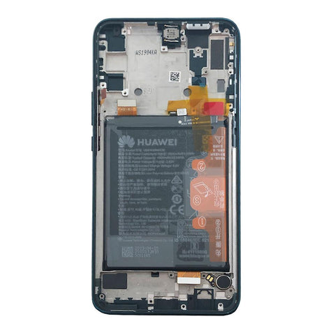Huawei P Smart Z (STK-LX1)/Y9 (2019) Prime (STK-L21M) LCD Display + Touchscreen + Frame Incl. Battery and Parts 02352RXT Green