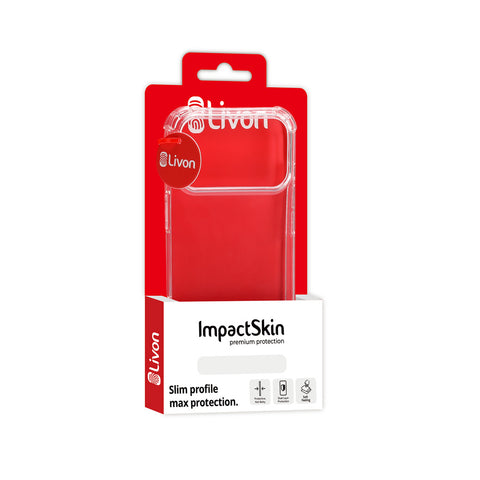 Livon iPhone 17 Pro Impactskin - Transparant