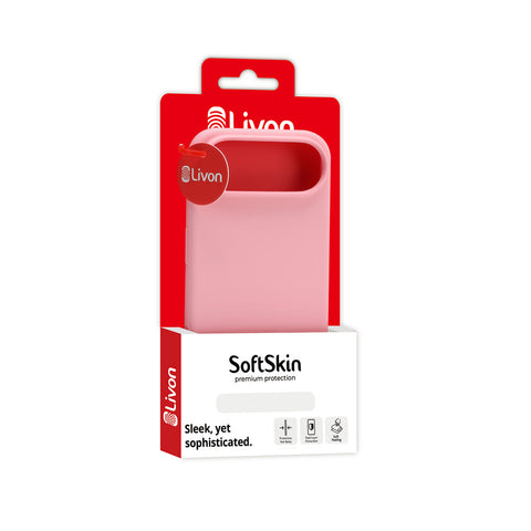 Livon iPhone 16e SoftSkin - Rose Pink