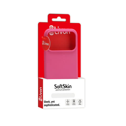 Livon iPhone 17 Pro SoftSkin - Pink Punch