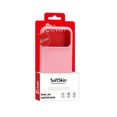 Livon iPhone 17 Pro Max SoftSkin - Rose Pink