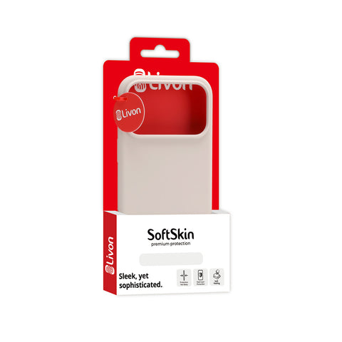 Livon iPhone 17 Pro SoftSkin - Gray Owl
