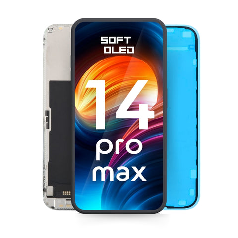 Apple iPhone 14 Pro Max LCD Display + Touchscreen - Premium Quality - Soft Oled - Black