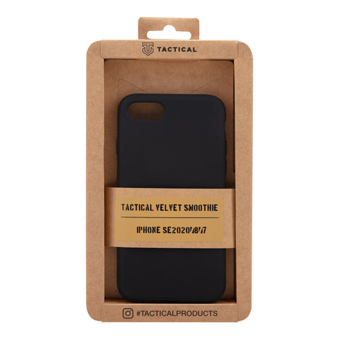 Tactical iPhone 7/iPhone 8/iPhone SE (2020)/iPhone SE (2022) Velvet Smoothie Cover - 8596311114519 - Asphalt