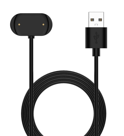 Tactical USB Charging Cable For Amazfit GTR3/GTR3 PRO/GTS3/T-Rex 2 - 8596311170607 - Black