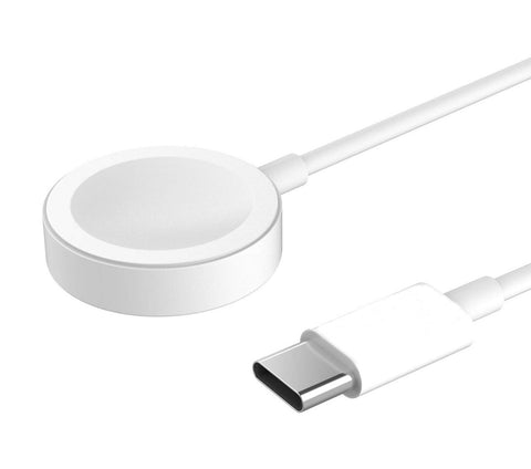 Tactical USB Charging Cable For Apple Watch 1/2/3/4/5/6/SE/7/8/9/Ultra/Ultra 2 (USB-C) - 8596311170621 - White