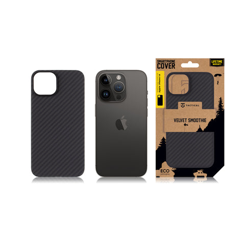 Tactical iPhone 14 MagForce Aramid Cover - 8596311186257 - Black