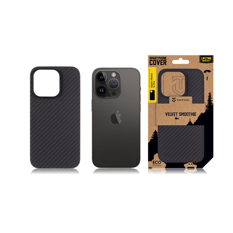 Tactical iPhone 14 Pro MagForce Aramid Cover - 8596311186271 - Black