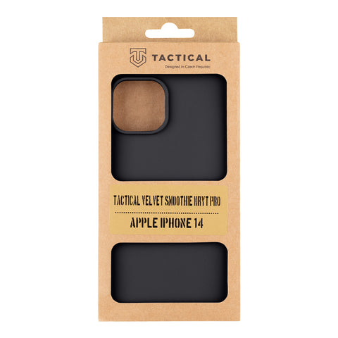 Tactical iPhone 14 Velvet Smoothie Cover - 8596311186455 - Asphalt