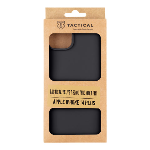 Tactical iPhone 14 Plus Velvet Smoothie Cover - 8596311186530 - Asphalt