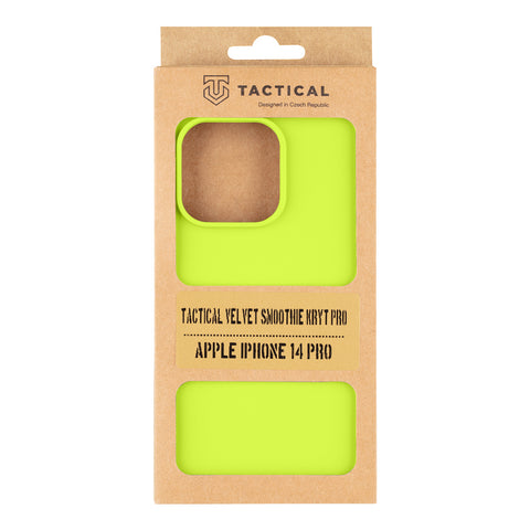 Tactical iPhone 14 Pro Velvet Smoothie Cover - 8596311186660 - Avocado