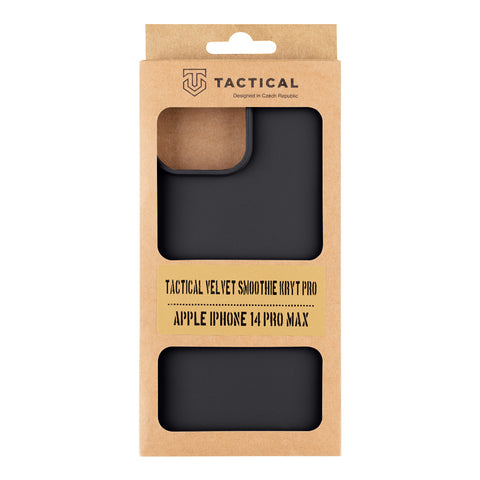 Tactical iPhone 14 Pro Max Velvet Smoothie Cover - 8596311186721 - Asphalt