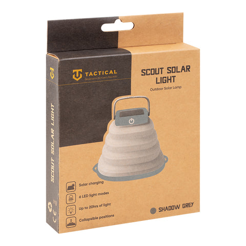 Tactical Scout Solar Light - 8596311187032 - Grey