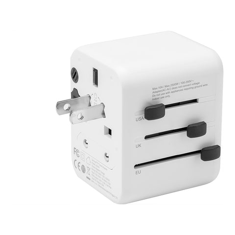 Tactical PTP Travel Adapter - 8596311212871 - White