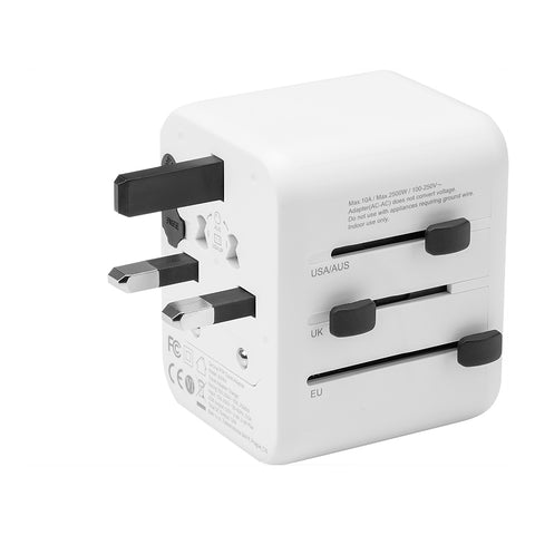 Tactical PTP Travel Adapter - 8596311212871 - White