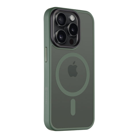 Tactical iPhone 15 Pro MagForce Hyperstealth Cover - 8596311221354 - Forest Green