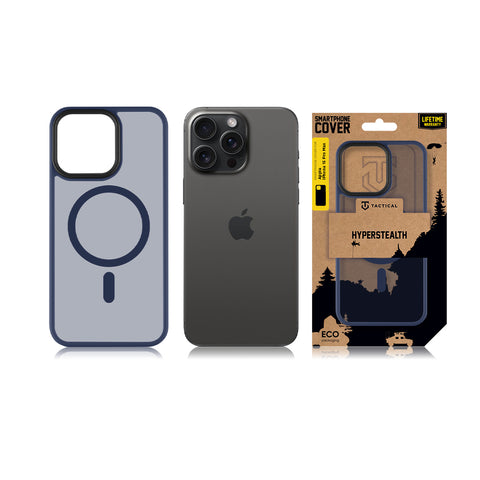 Tactical iPhone 15 Pro Max MagForce Hyperstealth Cover - 8596311221385 - Deep Blue