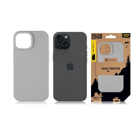 Tactical iPhone 15 Velvet Smoothie Cover - 8596311221774 - Foggy