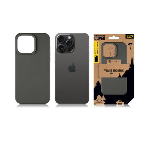 Tactical iPhone 15 Pro Max Velvet Smoothie Cover - 8596311222030 - Bazooka