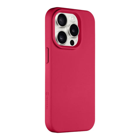 Tactical iPhone 15 Pro Velvet Smoothie Cover - 8596311222108 - Sangria