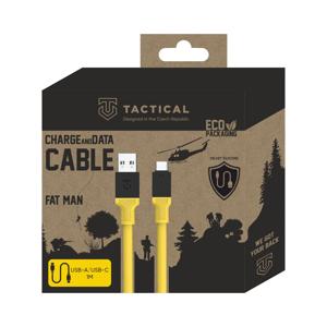 Tactical Fat Man Cable USB-A/USB-C - 8596311227851 - 1m - Yellow