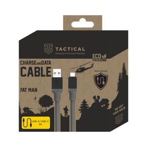 Tactical Fat Man Cable USB-A/USB-C - 8596311227899 - 1m - Grey