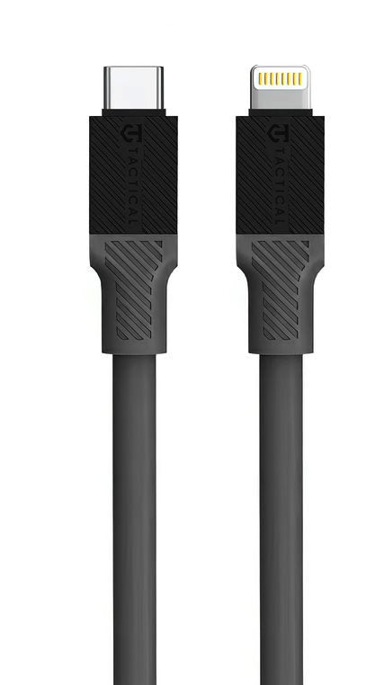 Tactical Fat Man Cable USB-C/Lightning - 8596311228025 - 1m - Grey