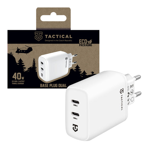 Tactical Base Plug Dual 40W - 8596311235771 - White