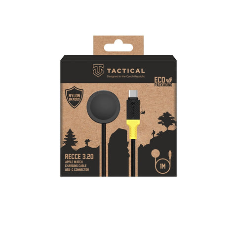 Tactical Recce 3:20 Apple Watch Cable - 8596311246234 - Black/Yellow