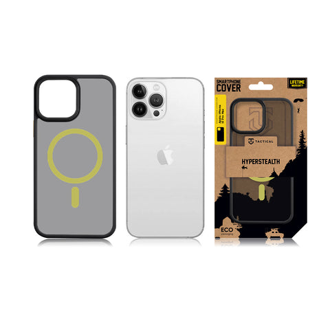 Tactical iPhone 13 Pro Max Magforce Hyperstealth 2.0 Cover - 8596311250477 - Black/Yellow