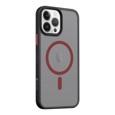Tactical iPhone 13 Pro Max Magforce Hyperstealth 2.0 Cover - 8596311250484 - Black/Red