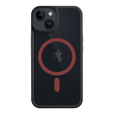 Tactical iPhone 14 Magforce Hyperstealth 2.0 Cover - 8596311250521 - Black/Red