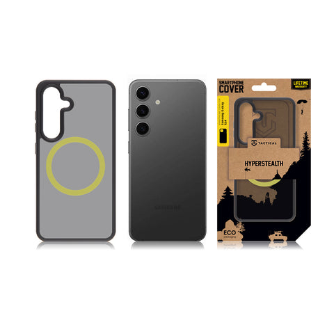 Tactical SM-S921B Galaxy S24 Magforce Hyperstealth 2.0 Cover - 8596311250637 - Black/Yellow