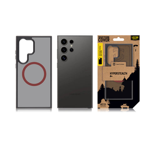 Tactical SM-S928B Galaxy S24 Ultra Magforce Hyperstealth 2.0 Cover - 8596311250668 - Black/Red