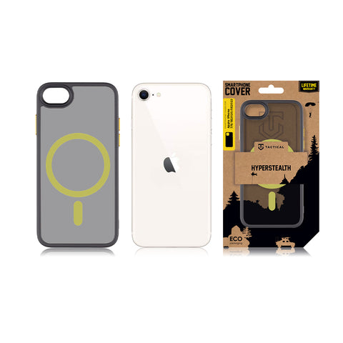 Tactical iPhone 7/iPhone 8/iPhone SE (2020)/iPhone SE (2022) Magforce Hyperstealth 2.0 Cover - 8596311251474 - Black/Yellow