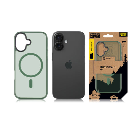 Tactical iPhone 16 MagForce Hyperstealth Cover - 8596311256097 - Forest Green