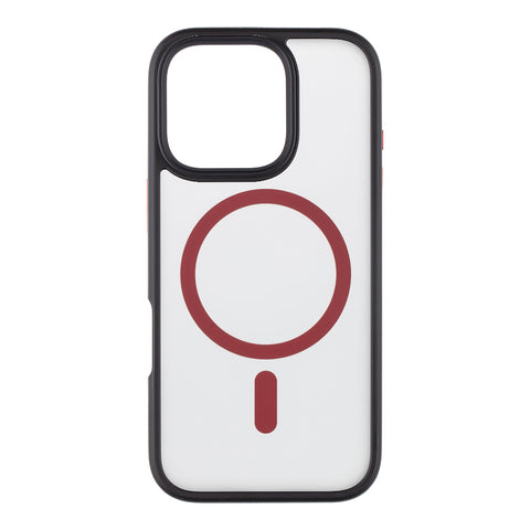 Tactical iPhone 16 Pro Magforce Hyperstealth 2.0 Cover - 8596311256318 - Black/Red