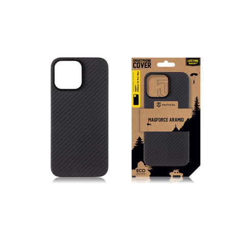 Tactical iPhone 16 Pro Max MagForce Aramid Cover - 8596311256370 - Black