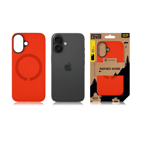 Tactical iPhone 16 MagForce Aramid Limited Edition Cover - 8596311256387 - Bloody Mary